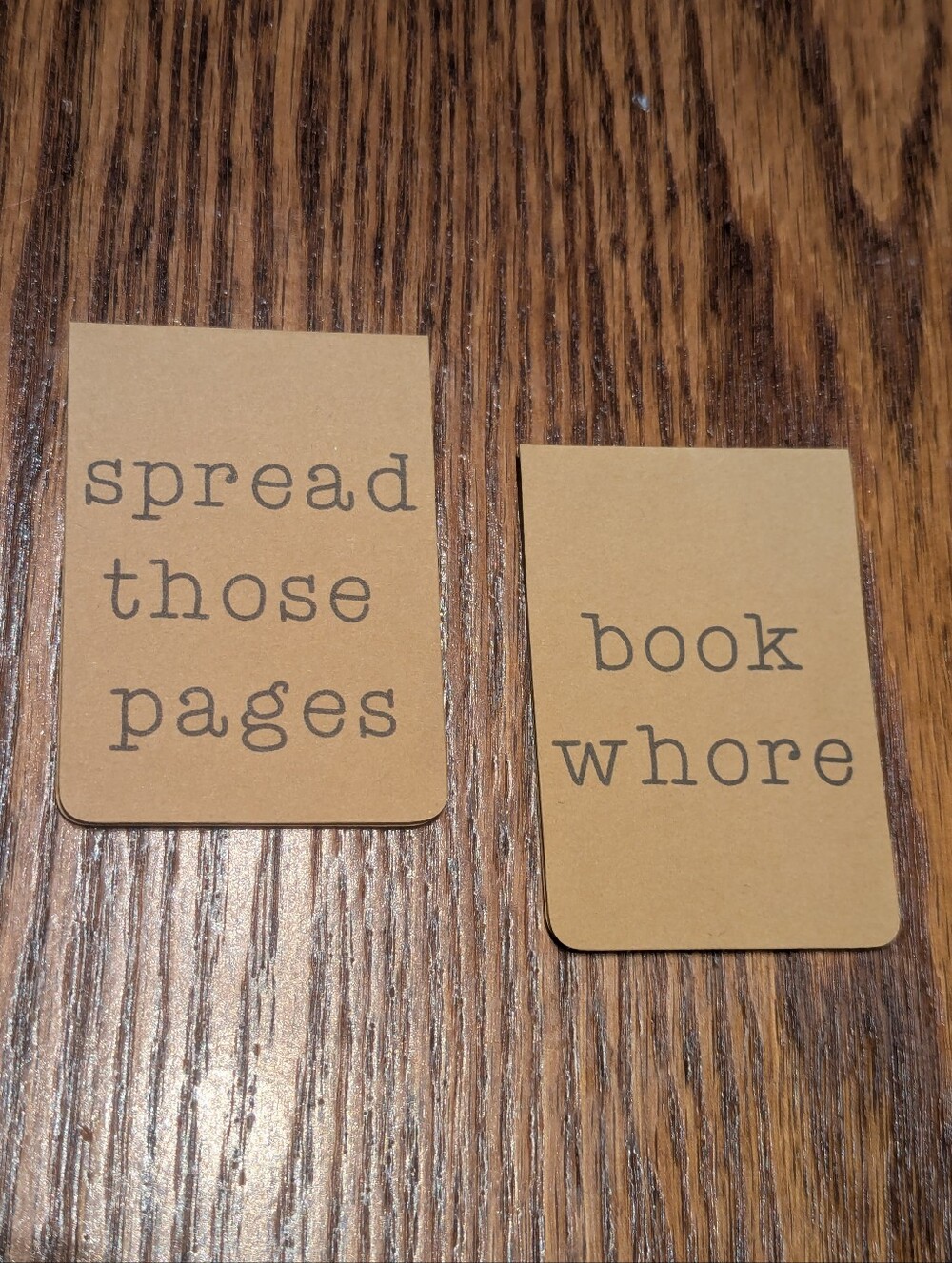 2 For $5 Item: Adult Themed Bookmark Magnet Set Of 2 Like New!